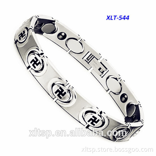 XLT-544 Free Laser Logo Printed Metal Bracelets Bangle